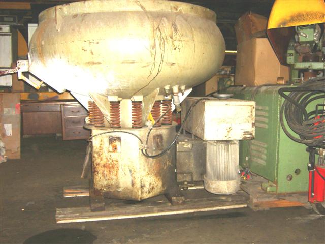 Almco OR20VHE Round Bowl Vibratory Deburring Machine #6917