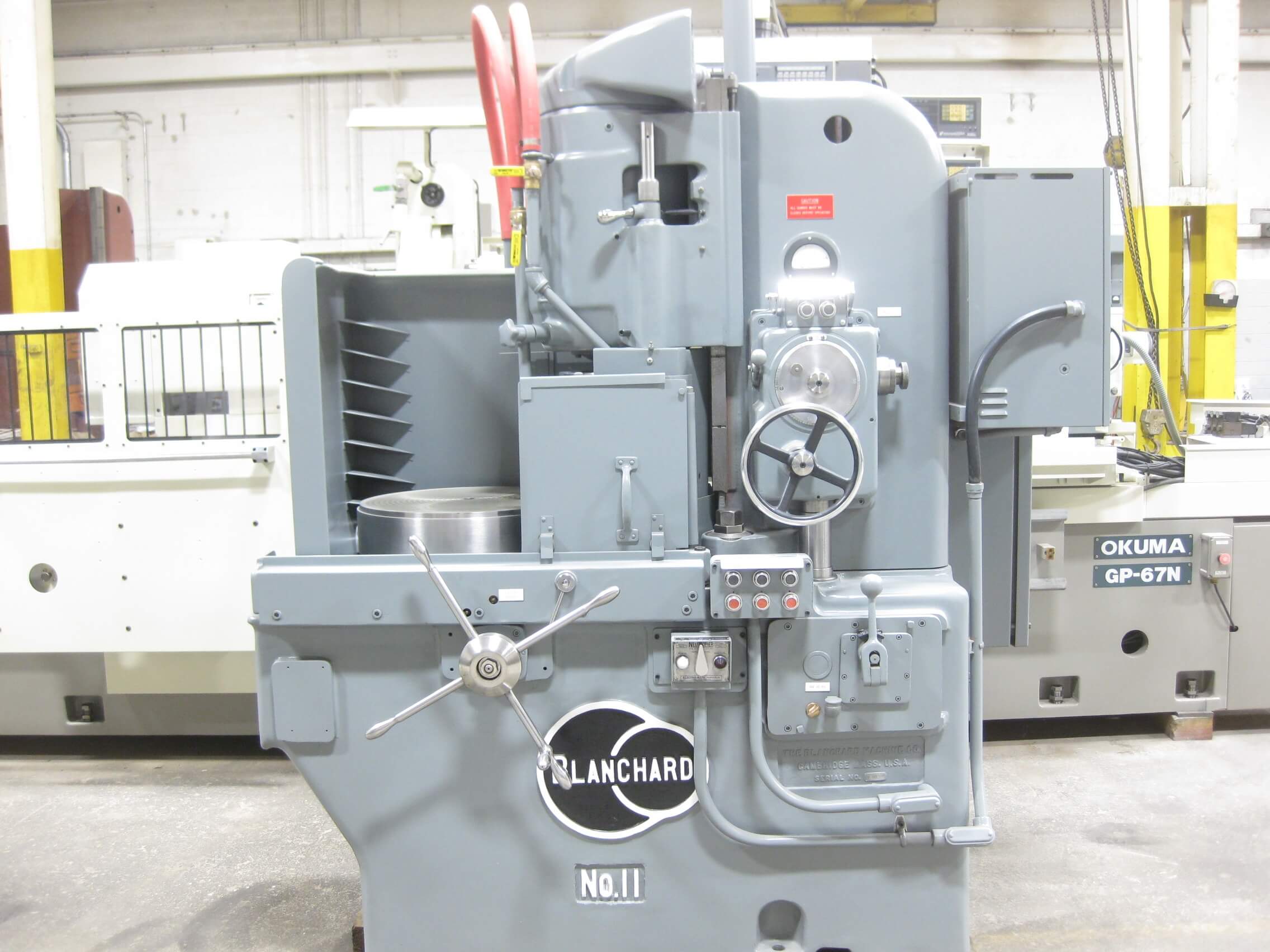 BLANCHARD 11-20 Rotary Surface Grinder Completely Rebuilt