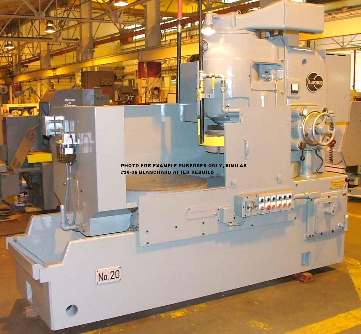 Blanchard #20D-36 Vertical Spindle Rotary Surface Grinder