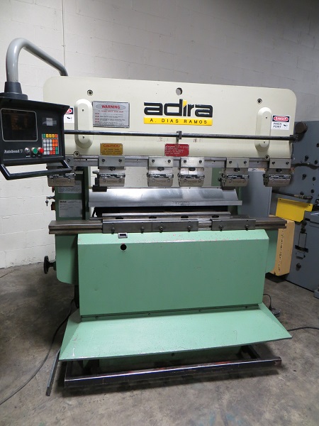 35 TON X 5 FT, ADIRA UPACTING HYDRAULIC PRESS BRAKE W/ HURCO 2-AX