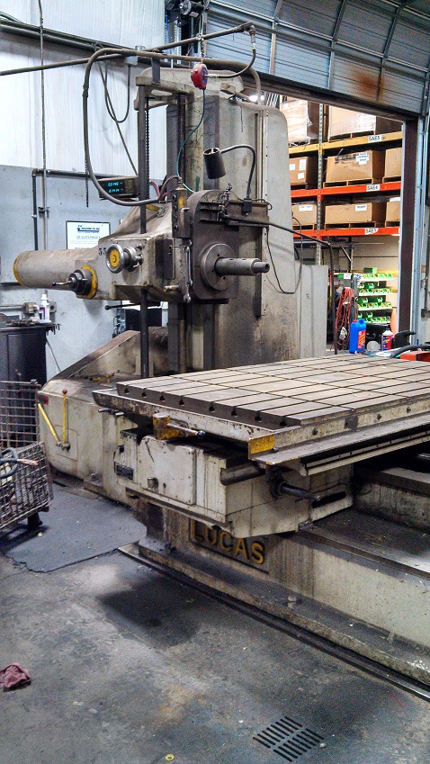 Lucas Model 42B Horizontal Boring, Milling, Drilling Machine