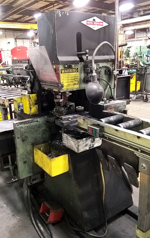 Metal Muncher Model GB-40 Punch Press