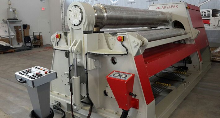 AKYAPAK AHS 4-Roll Plate Roll Machines