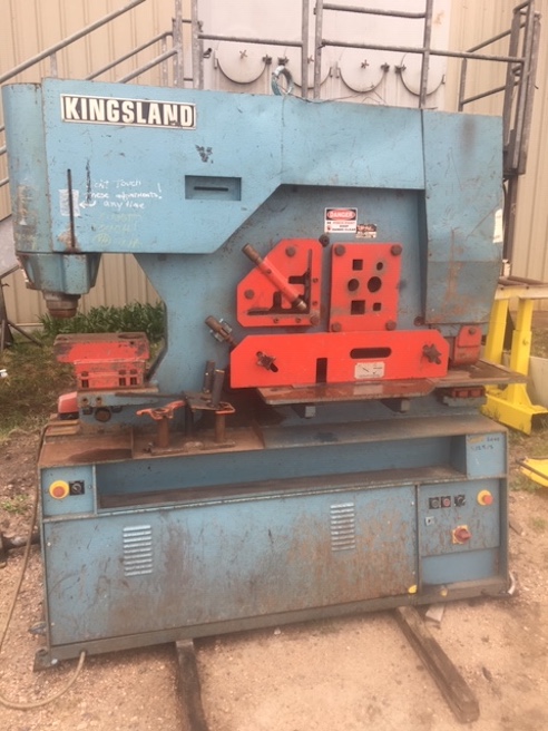 Used Kingsland Dual Operator 125 Ton Ironworker