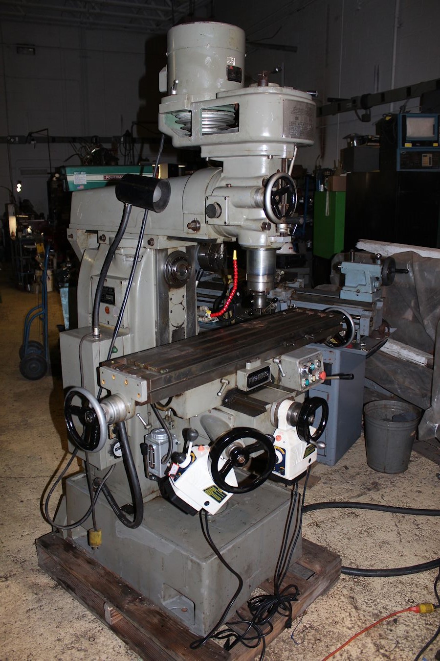 Sharp-KF Combo Vertical/Horizontal Milling Machine - 9