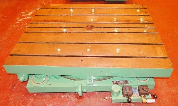 48” x 60” Giddings & Lewis Hydrostatic Rotary Table Model: Airlift Mfg: 1978