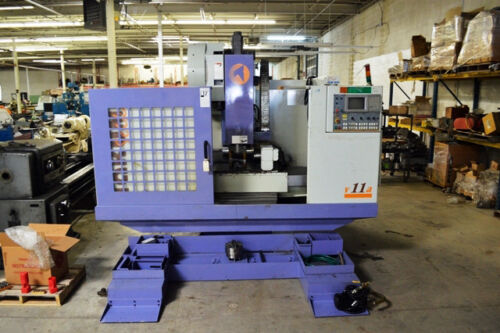 TAKUMI SEIKI V11A CNC Vertical Machining Center w/ Mitsubishi 520AM W/ 4th Axis