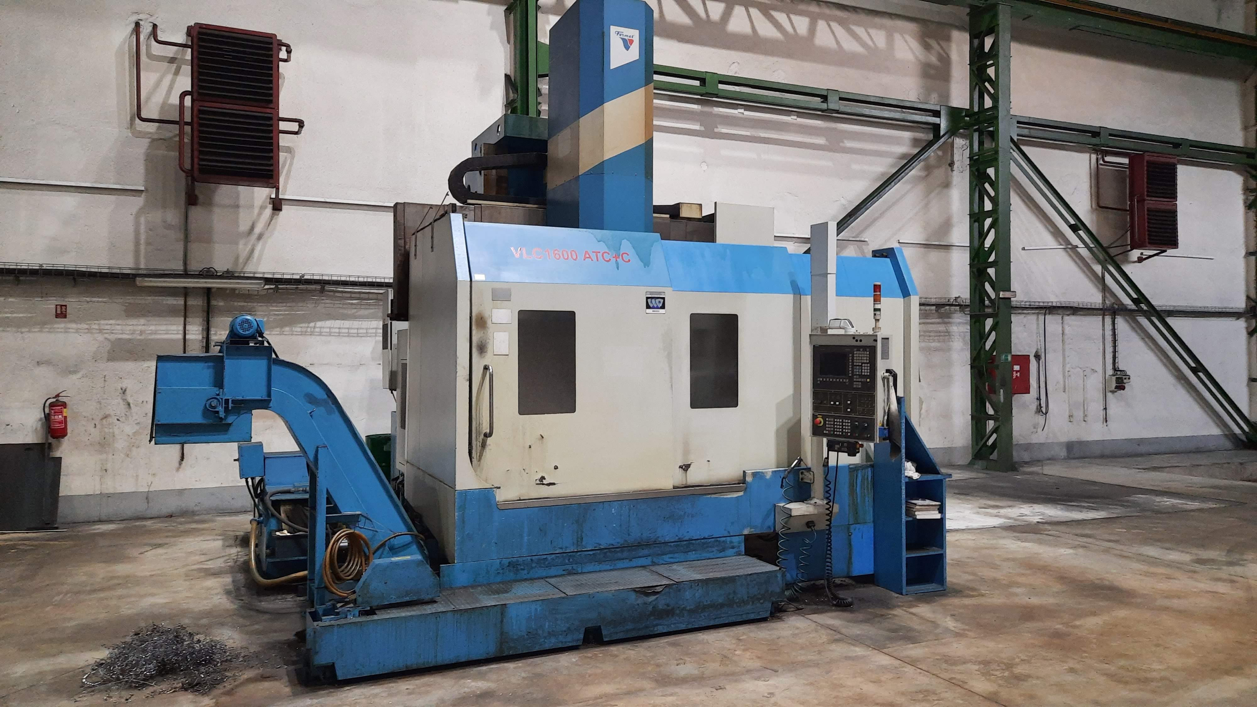 Vertical Turret Lathes with single column VLC 1600 ATC+C