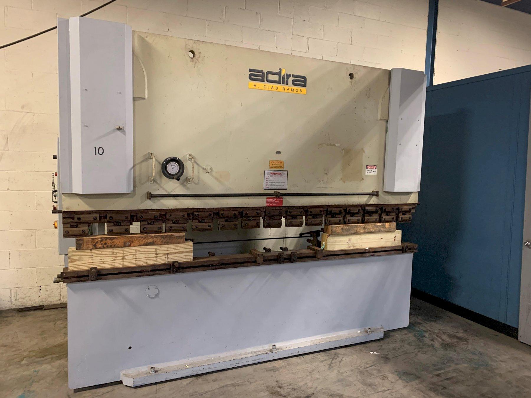 150 Ton x 10 ft Adira Hydraulic Press Brake Model QHD-13530