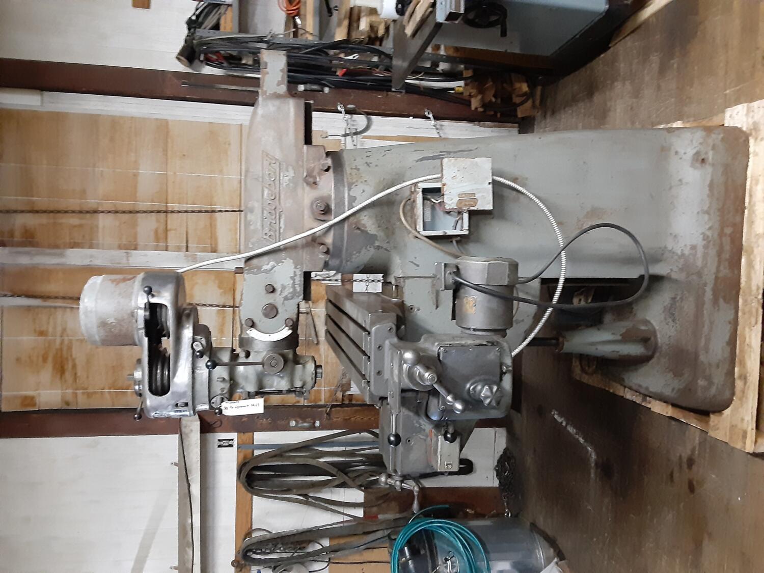 Bridgeport 9X42 Milling Machine