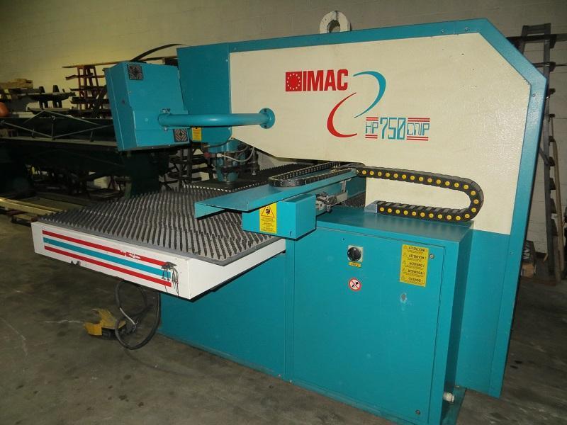 Used 44 Ton, IMAC CNC Punch Machine, Model HP 750 CNP