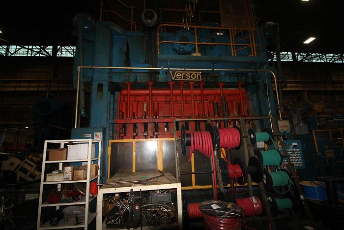 VERSON TRANSMAT SSDC PRESS TS2-500-156-42T, 500 TON CAPACITY, 156