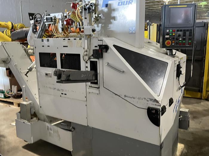 FUJI FS4-31 CNC GANG TOOL CNC LATHE WITH ROBOT LOADER (SOLD)