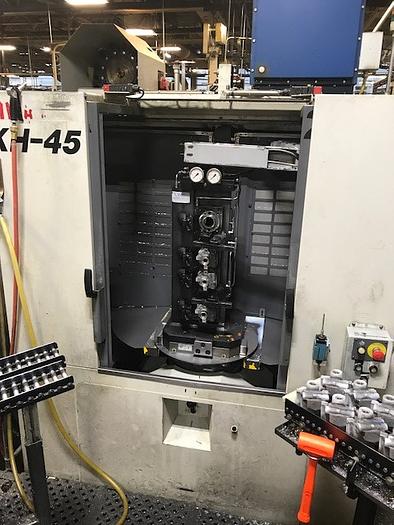 KIWA KH45 4 AXIS 400MM HORIZONTAL MACHINING CENTER   (SOLD)