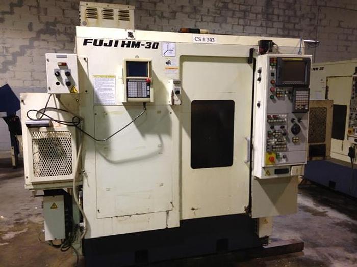 FUJI HM-30T1 SINGLE SPINDLE CNC LATHE W/GANTRY & MILLING