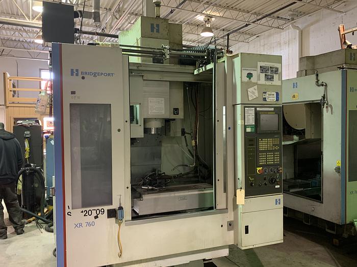 HARDINGE BRIDGEPORT XR760 VMC PRODUCTION CENTER 30