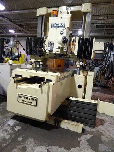 MITSUI SEIKI MODEL 6CM BRIDGE TYPE VERTICAL CNC JIG BORER