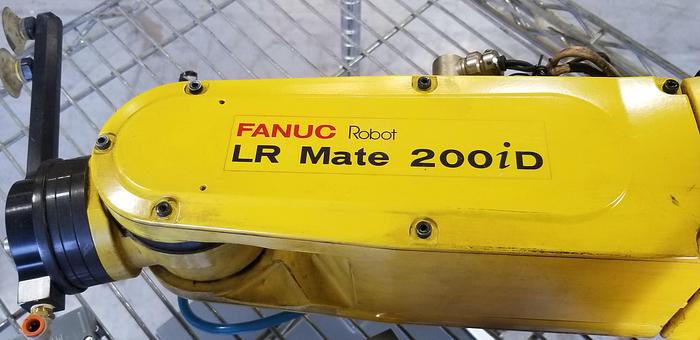 FANUC LR MATE 200iD 6 AXIS CNC ROBOT WITH R30iB CONTOLLER (SOLD)