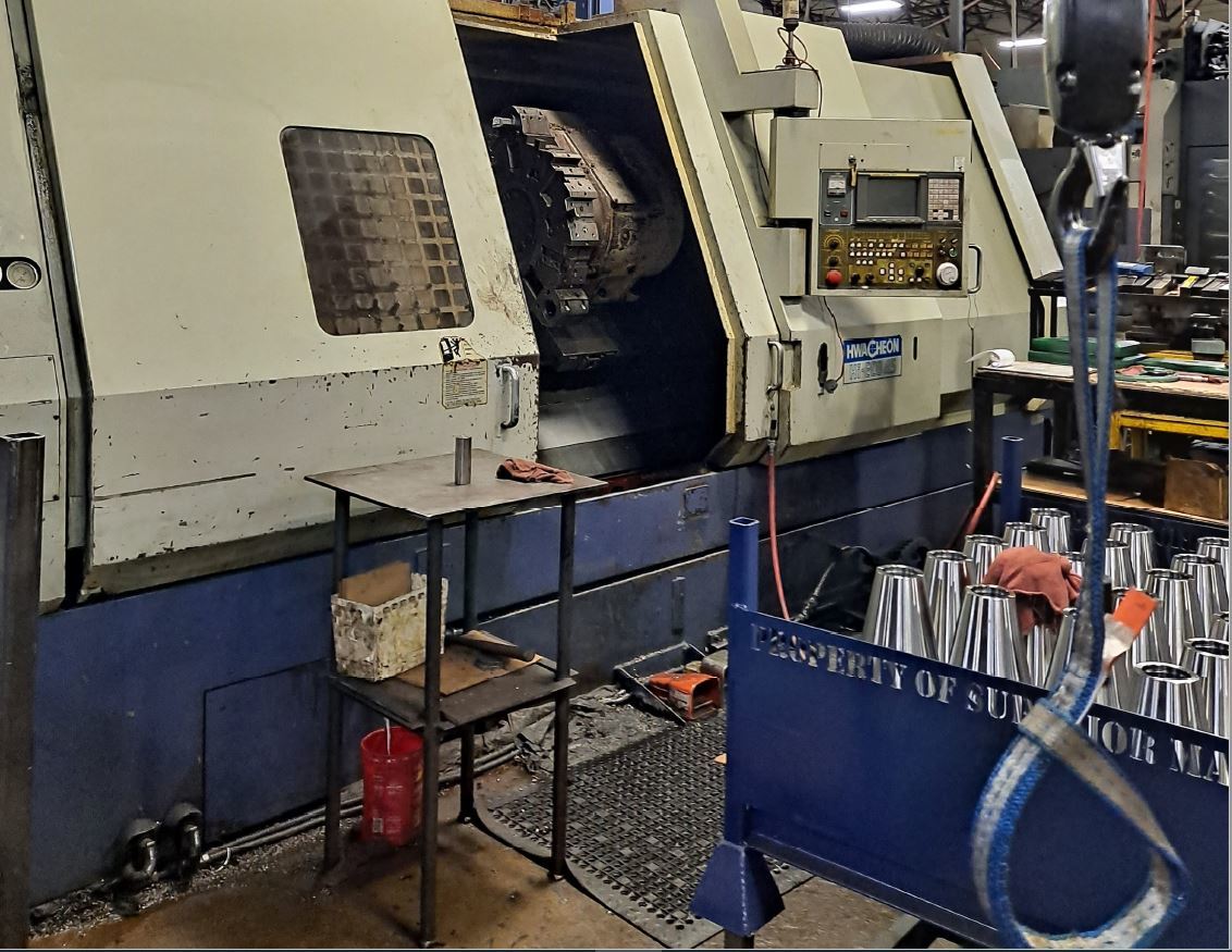 1998 HWACHEON HI-ECO 45 CNC Lathes