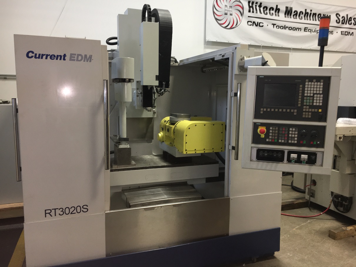Current EDM RT3020S 5-Axis CNC Hole Driller w/Siemens 840DI Control