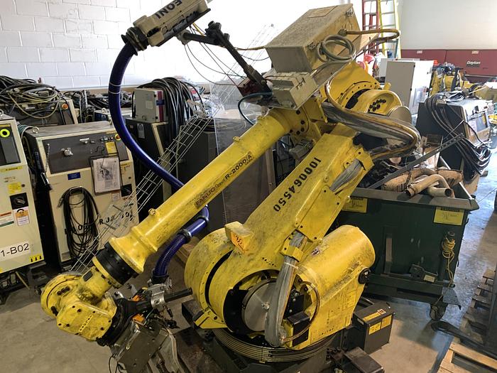 FANUC R2000iA/125L 6 AXIS CNC ROBOTS WITH RJ3iB CONTROLLERS