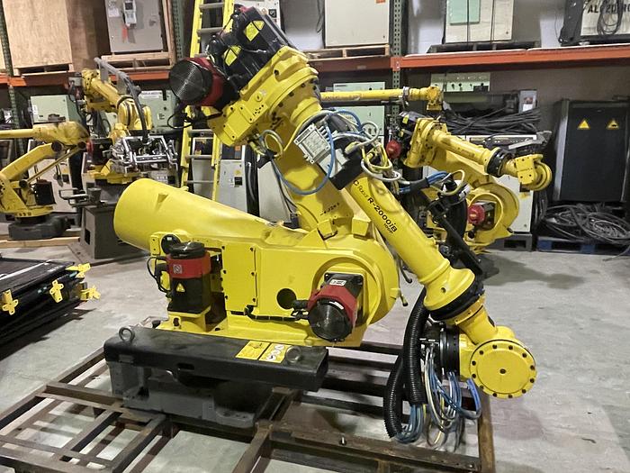 2012 FANUC FANUC R2000IB/100P 6 AXIS 3500 MM X 100 KG PEDESTALL MOUNT ROBOT