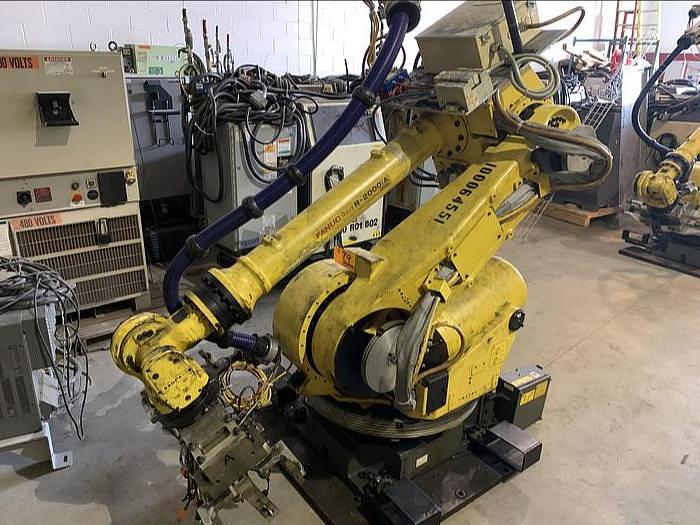 FANUC R2000iA/125L 6 AXIS CNC ROBOTS WITH RJ3iB CONTROLLERS