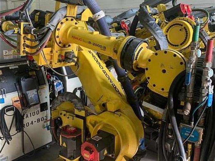 FANUC ROBOT LIQUIDATION SALE R2000iB/210F ROBOTS WITH R30iA CONTROLLERS (400) LOW HOUR UNITS AVAILABLE (N/A)