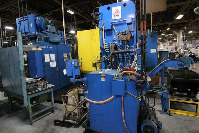 APEX 10 TON 30 INCH TABLE UP VERTICAL BROACHING MACHINE