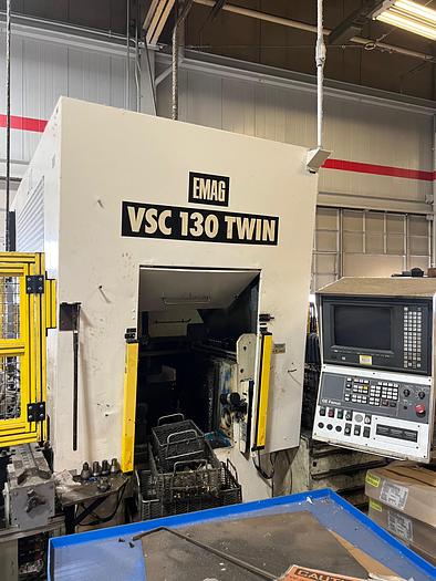 EMAG VSC 130 TWIN 2 SPINDLE VERTICAL CNC LATHE