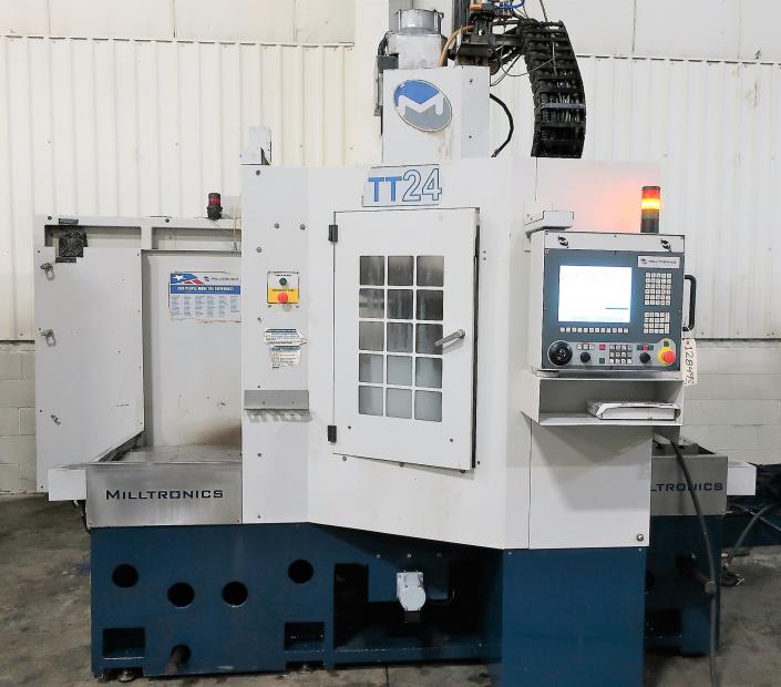 MILLTRONICS TT24 3-AXIS CNC VERTICAL MACHINING CENTER WITH PALLET CHANGER NEW 2012 - MILLTRONICS TT24