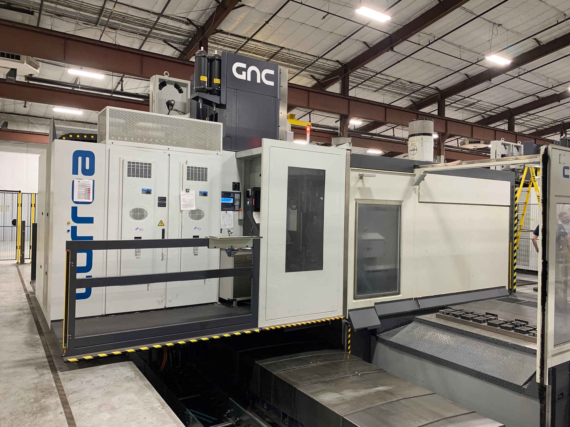 Correa Axia 85 Traveling Column Milling Machine with 5 Axis Technology 2 Axes Contouring Head Twist Type with Built In Electrospindle or Spindle Geared