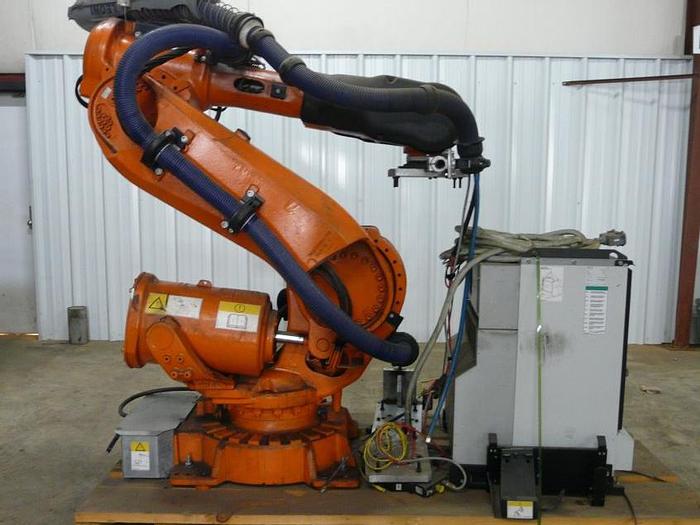 ABB IRB 6640-235/2.55 CNC 6 AXIS ROBOT WITH IRC 5 CONTROLLER