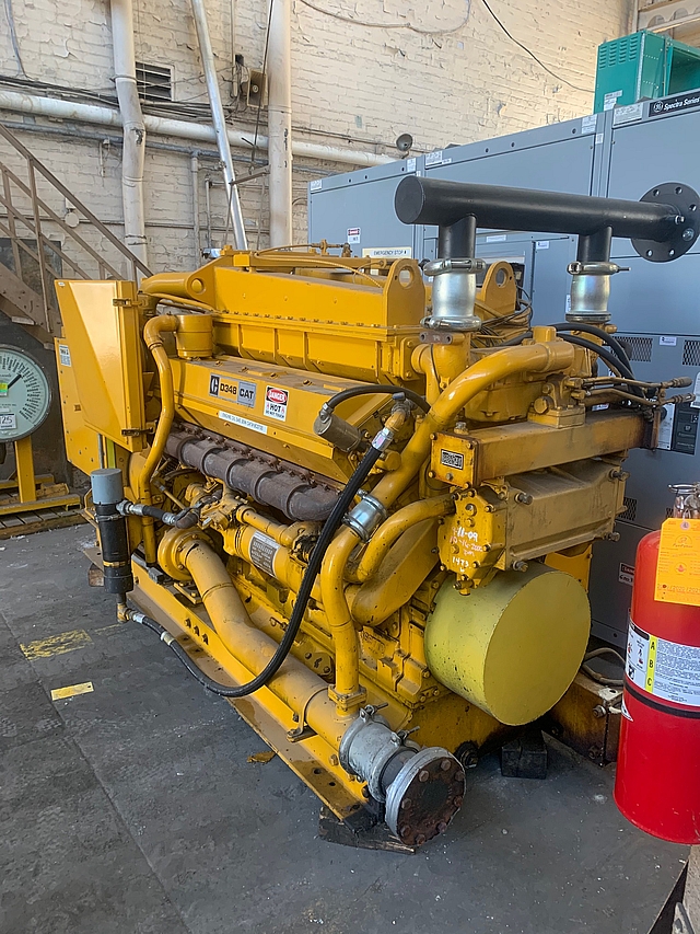 Caterpillar D348, AC Diesel Generator Machine # 8297