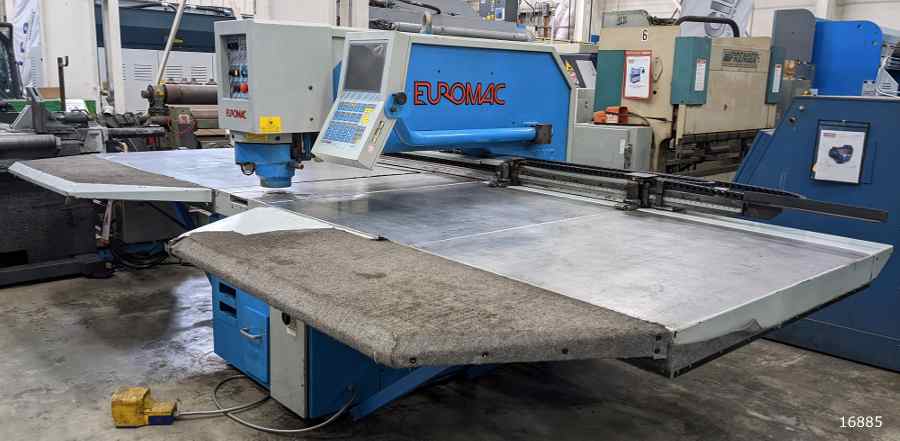 EUROMAC (USED) MODEL CX1000/30 HYDRAULIC CNC PUNCHING MACHINE