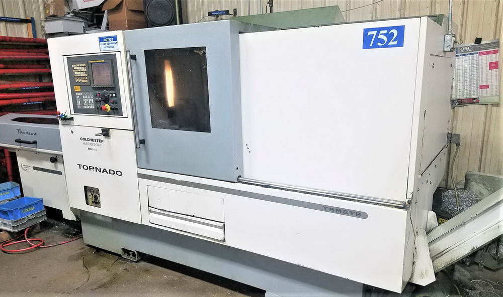Colchester Tornado CNC Turning Center w/ Live Tooling & Sub-Spindle