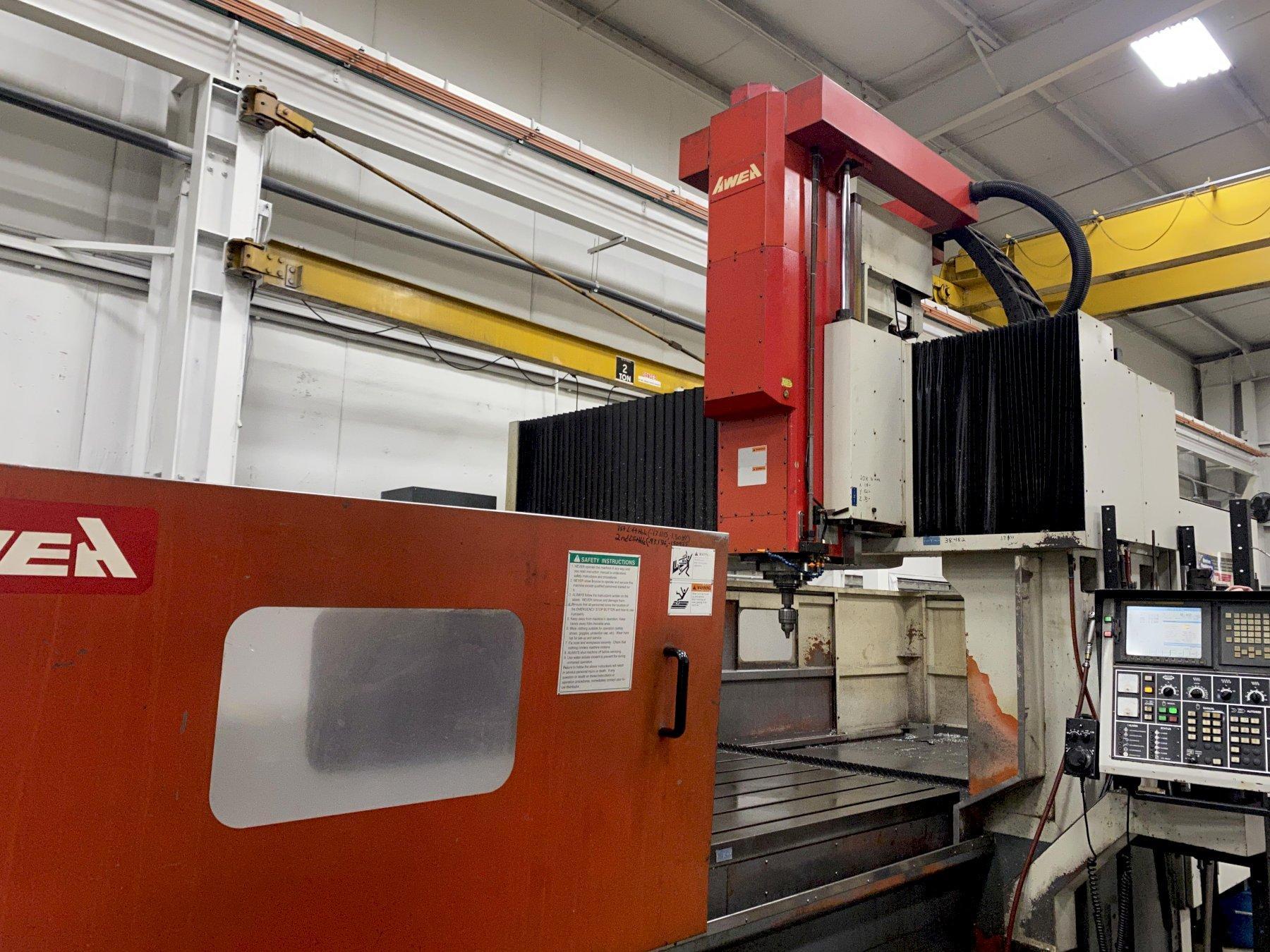 AWEA LP-3021 CNC GANTRY/BRIDGE MILL