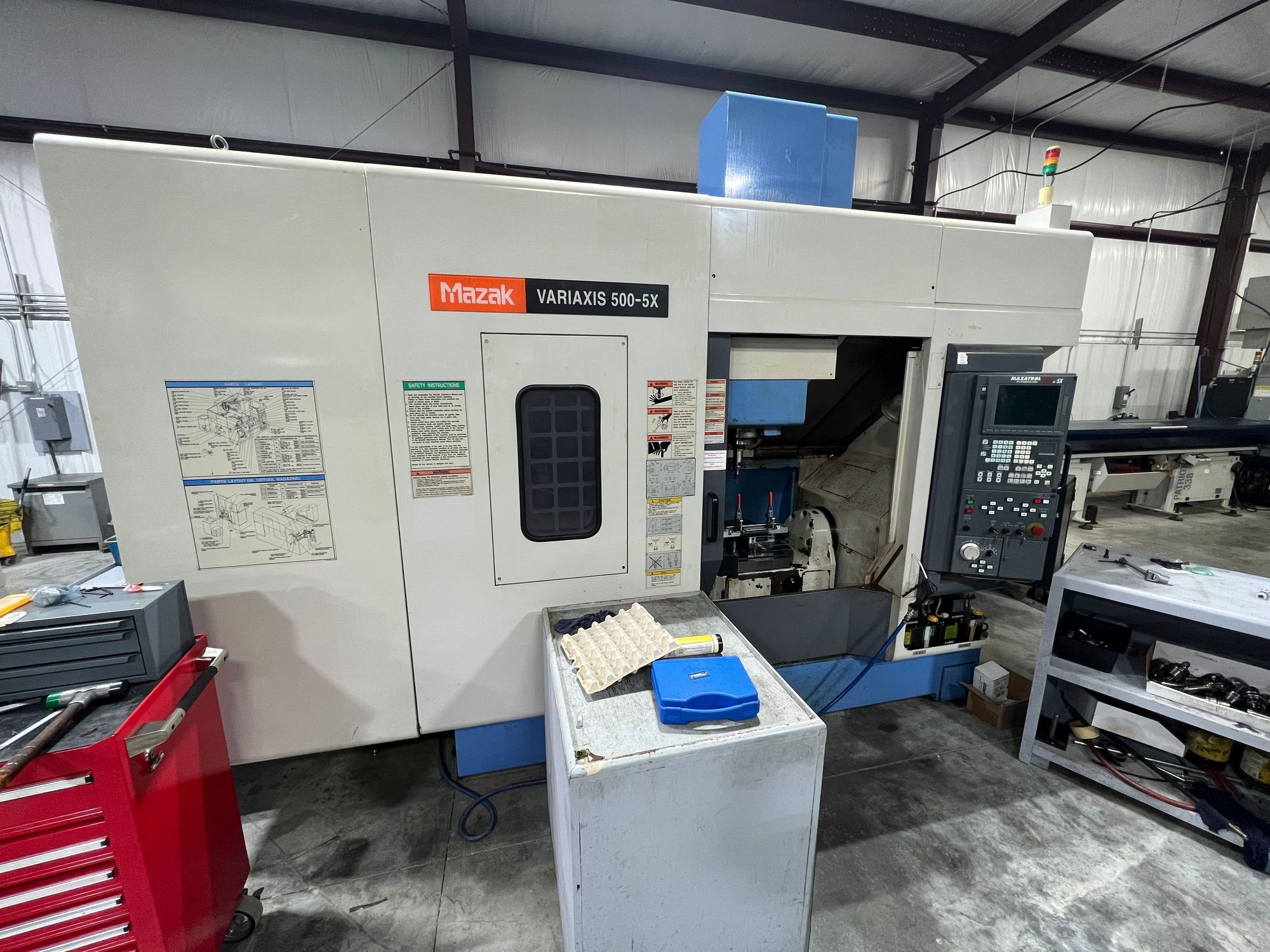 2002 MAZAK VARIAXIS 500-5X Vertical Machining Centers (5-Axis or More)