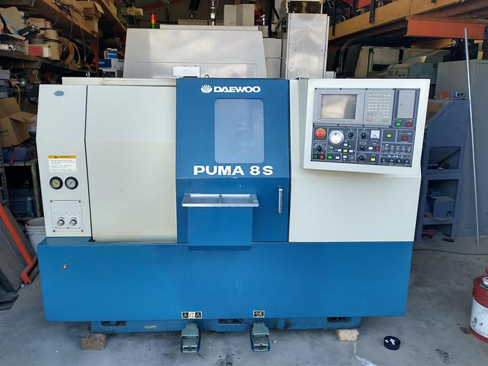 Evento aves de corral Cartas credenciales Used Lathes And Turning Centers CNC For Sale - Doosan Puma 8S, LATHES, CNC,  2-AXIS, UNIVERSAL Machine # 8407