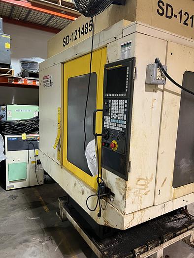 FANUC ROBODRILL T21iF VERTICAL MACHIING CENTER WITH 4TH AXIS TSUDACOMA ROTARY 4TH AXIS ROTARY TABLE