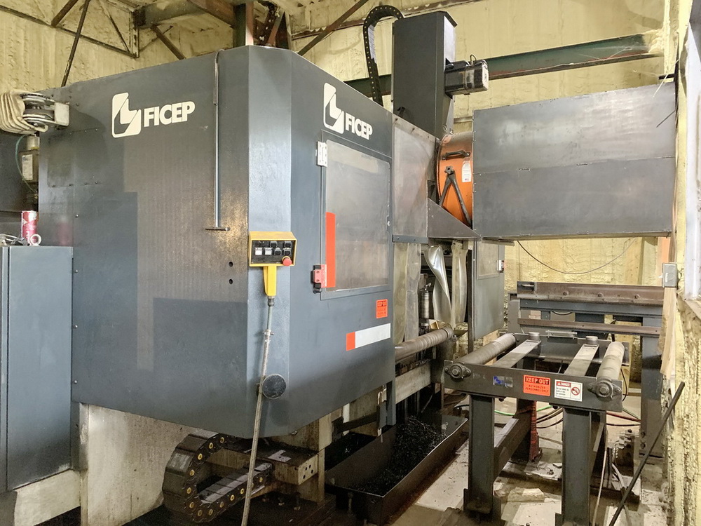 FICEP 1001DZB Beam Drill and Sawing System