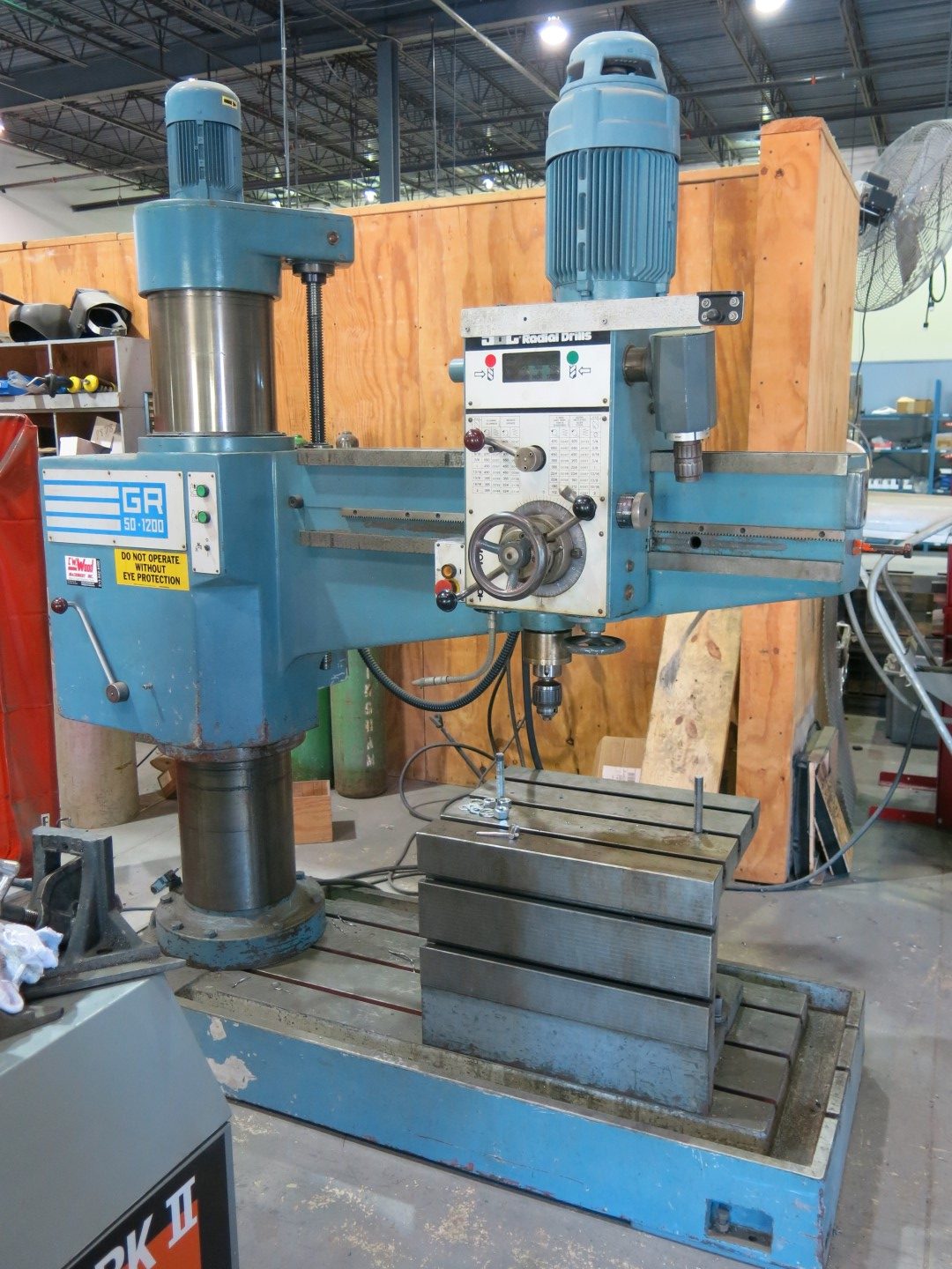 South Bend Radial Drill 4′ Arm 12″ Column