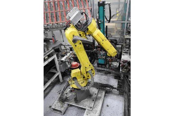 FANUC M10iA 6 AXIS ROBOTIC CELL R30iB CONTROLLER ALLEN BRADLEY PLC