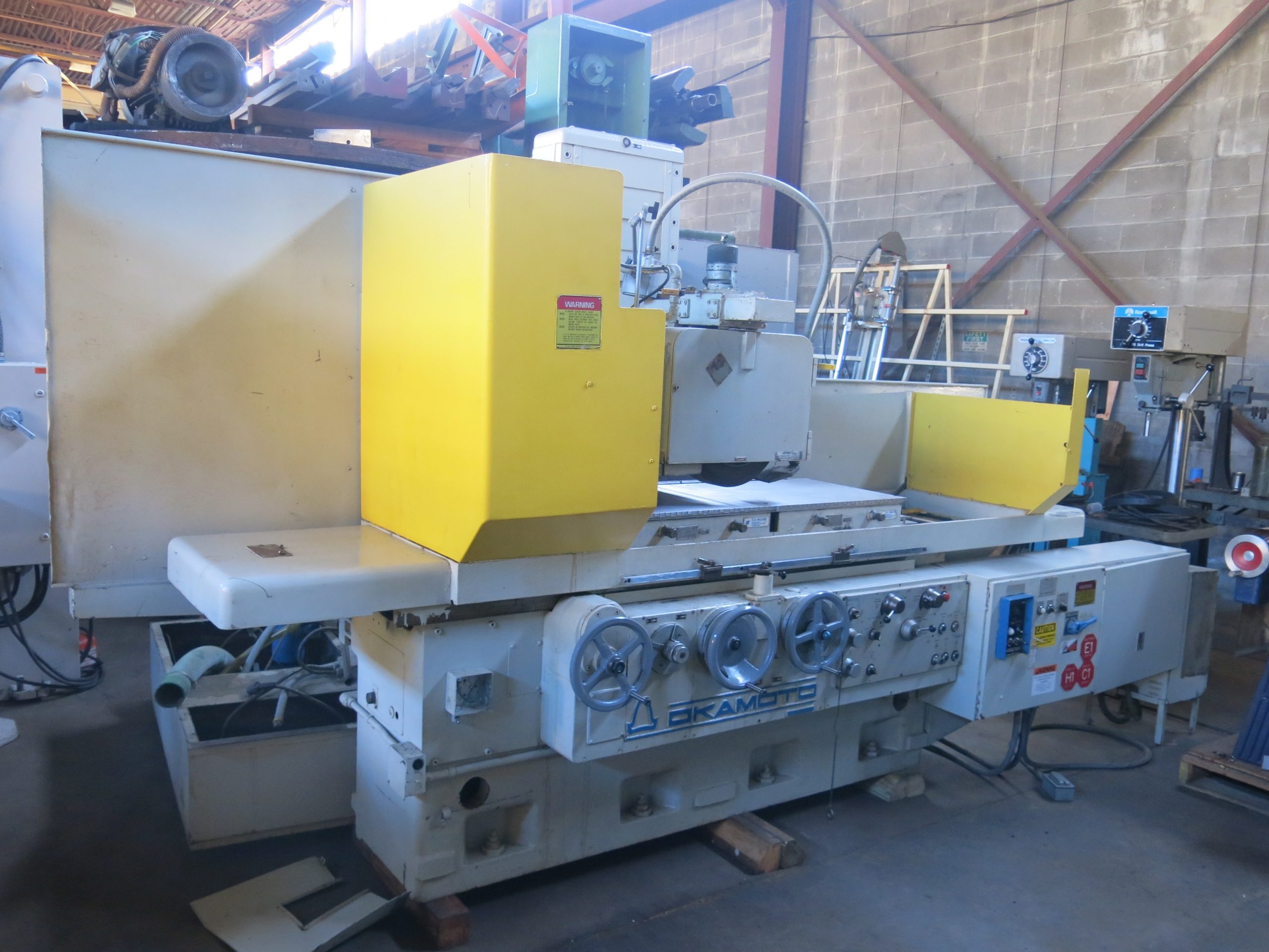 Okamoto PSG-125 Column Type 20 x 48″ Surface Grinder