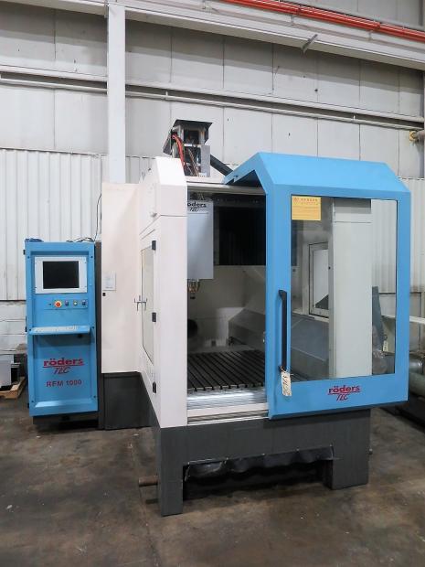 Roders RFM 1000 CNC 3-Axis Vertical Machining Center - RODERS RFM 1000