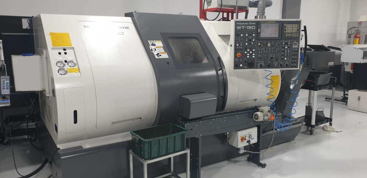 Nakamura-Tome WT-150 Twin Spindle, Twin Turret CNC Multi-Axis Turning Center, New 2011