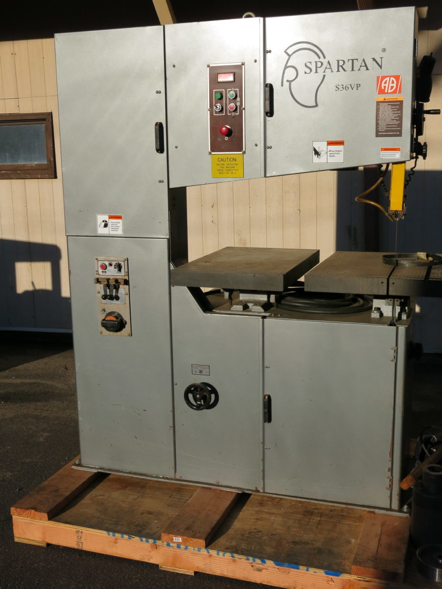 Marvel Spartan 36″ Vertical Bandsdaw with Welder