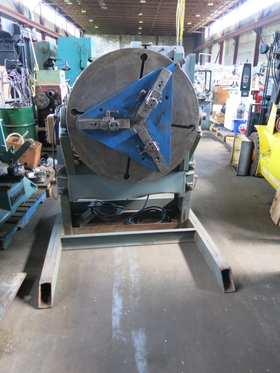 Ransome Model 40-P Welding Positioner 4000# Capacity with Panjiris Chuck