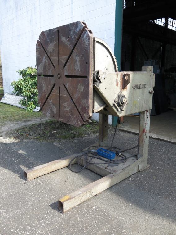 Unique Welding Positioner 46″ Square Faceplate