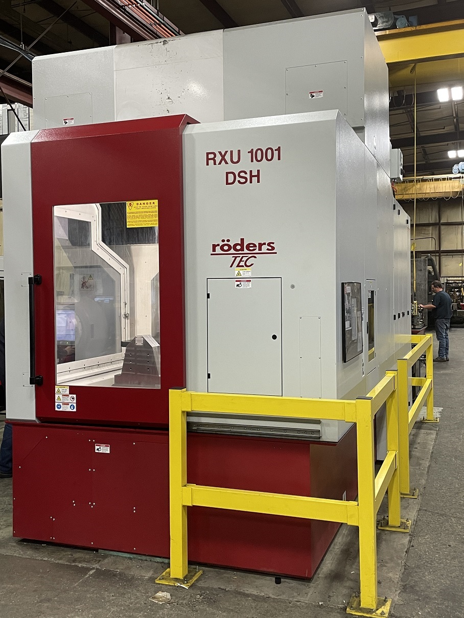 Roeders RXU1001DSH High Speed 5-Axis Vertical Machining Center